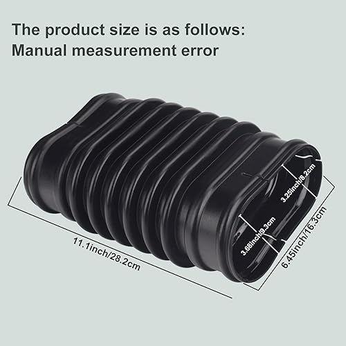 Miniatura 2 de 580473001 Tubo flexible de repuesto para soplador de mochila Ryobi RY38BP de 38 cc  RY40404 40V, compatible con modelos 308054129, 310816015,