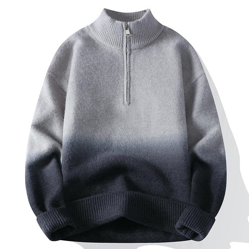 Pull col montant homme confortable vêtement automne chaud et chic