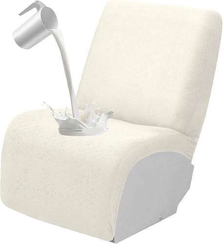 Miniatura 35 de Fundas de sofá reclinable impermeable para sección seccionales Fundas lavables para sofá en forma de L para sofás reclinables Fundas elásticas para