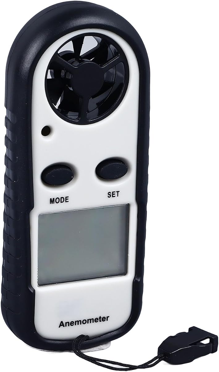 Fydun LCD Digital Anemometer Wind Sensor Tester for Outdoor Activities