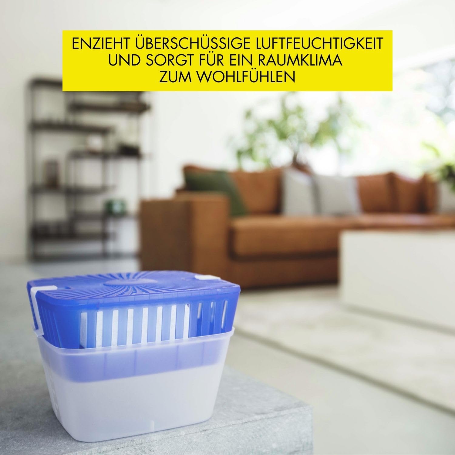 UHU luchtontvochtiger voor ruimtes tot 45 m³, 450 gram