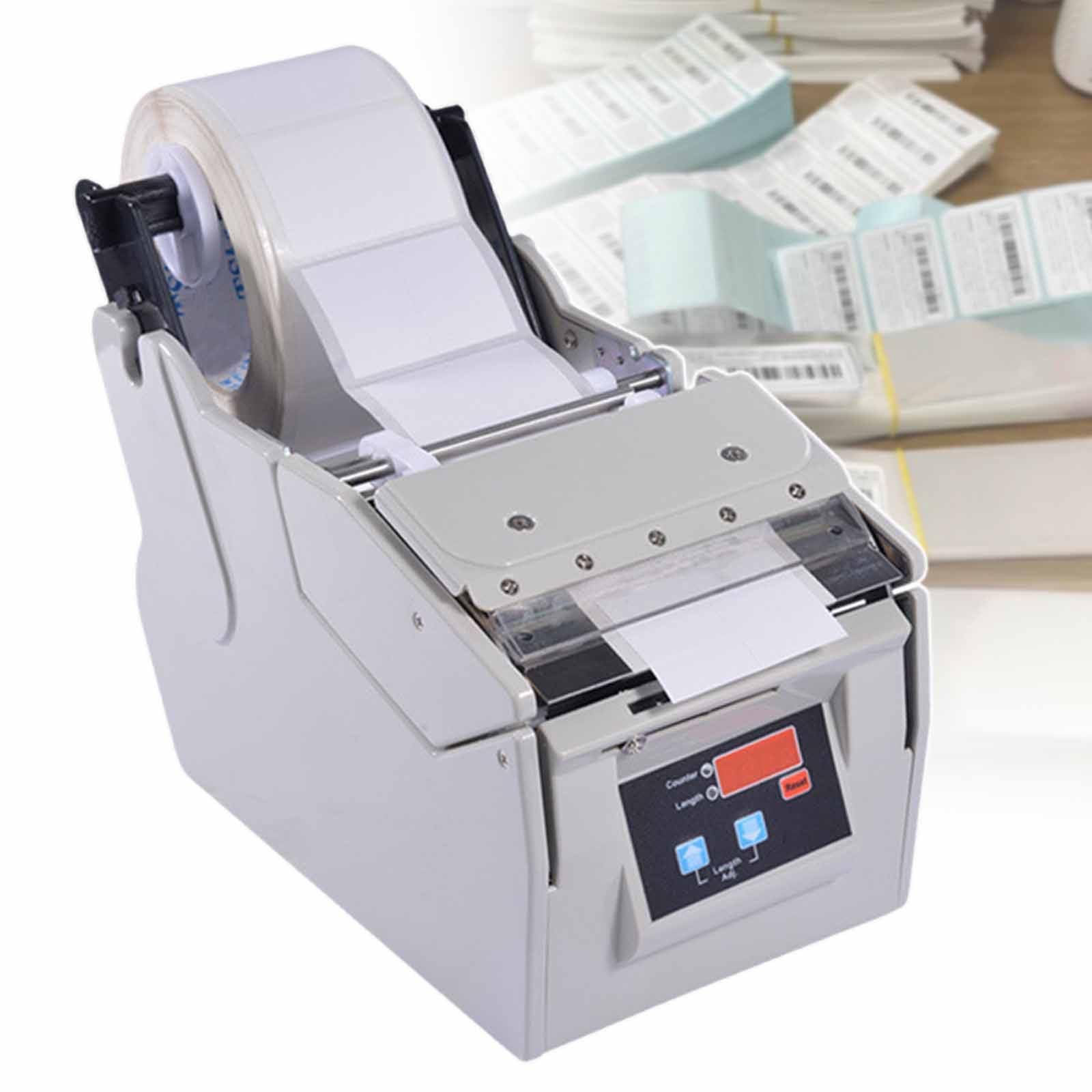 Distributore e Macchina per la rimozione di Etichette con contatore da 0 a 9999 per Etichette autoadesive e con codice a Barre - Soluzione di etichettatura efficiente per Le azi,