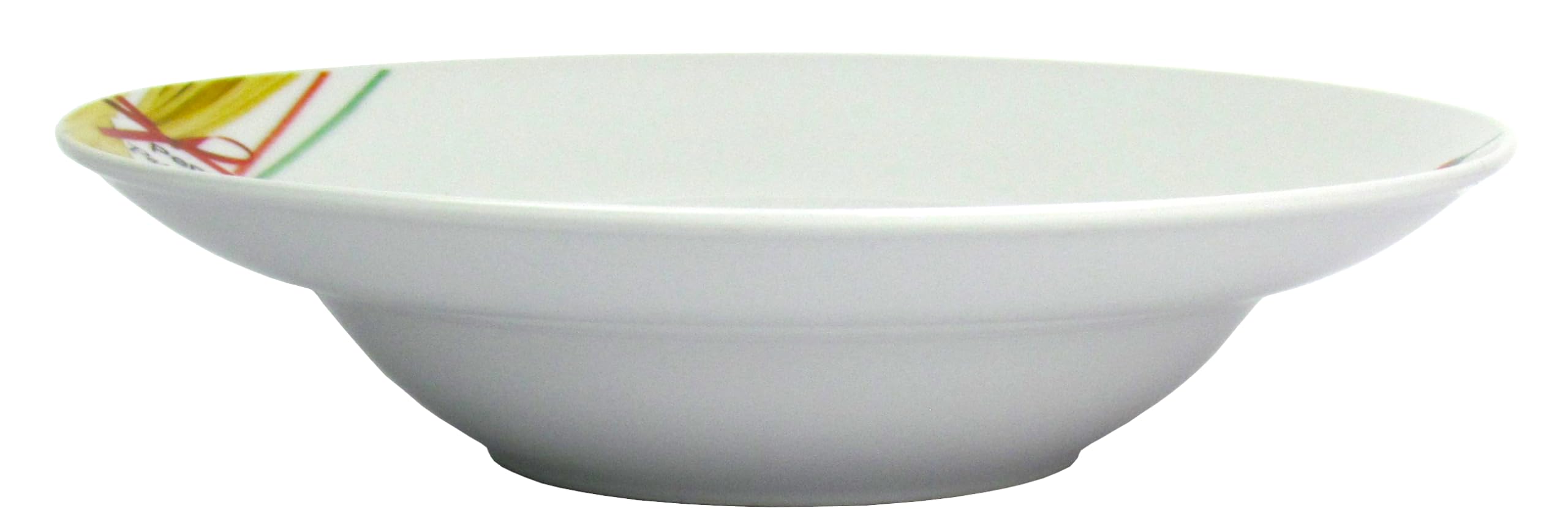 Retsch Arzberg XL Lot de 6 assiettes à pâtes en porcelaine, diamètre 27 cm, design italien, assiettes creuses, assiettes à salade