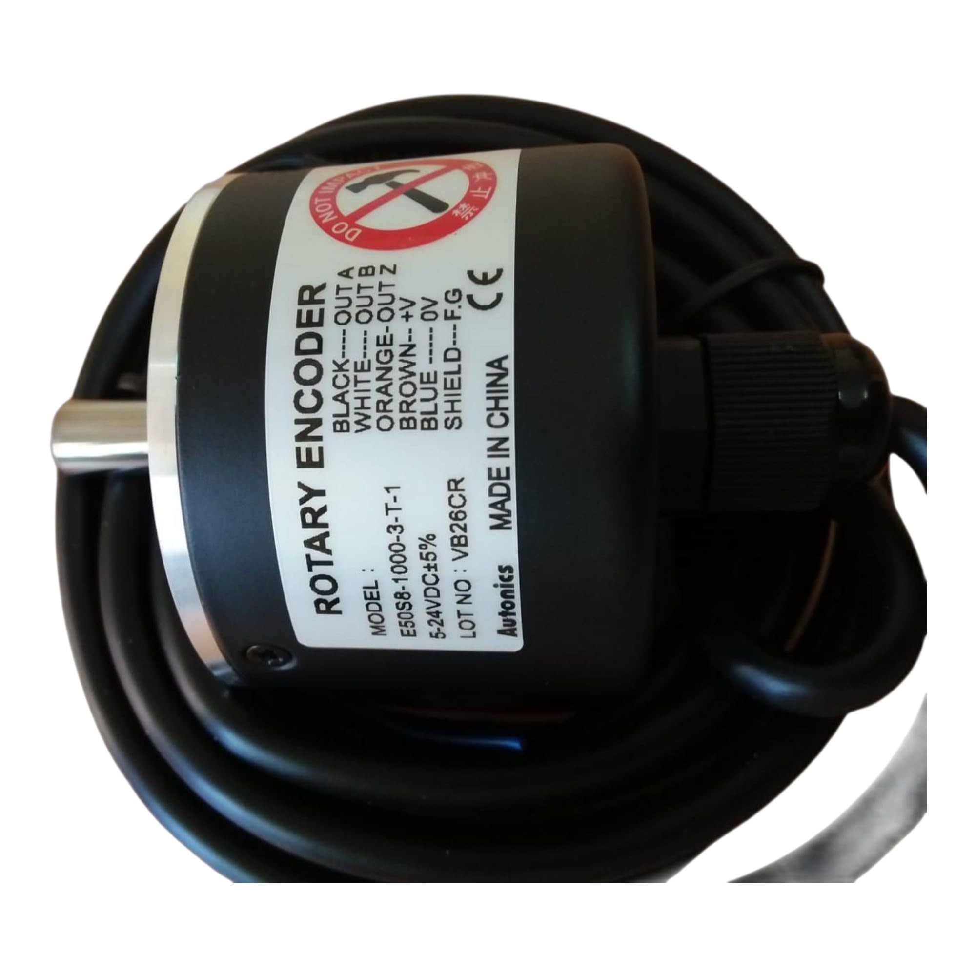Encoder 1000 PPR Autonics E50S8-1000-3-T-1, Industrial Rotary