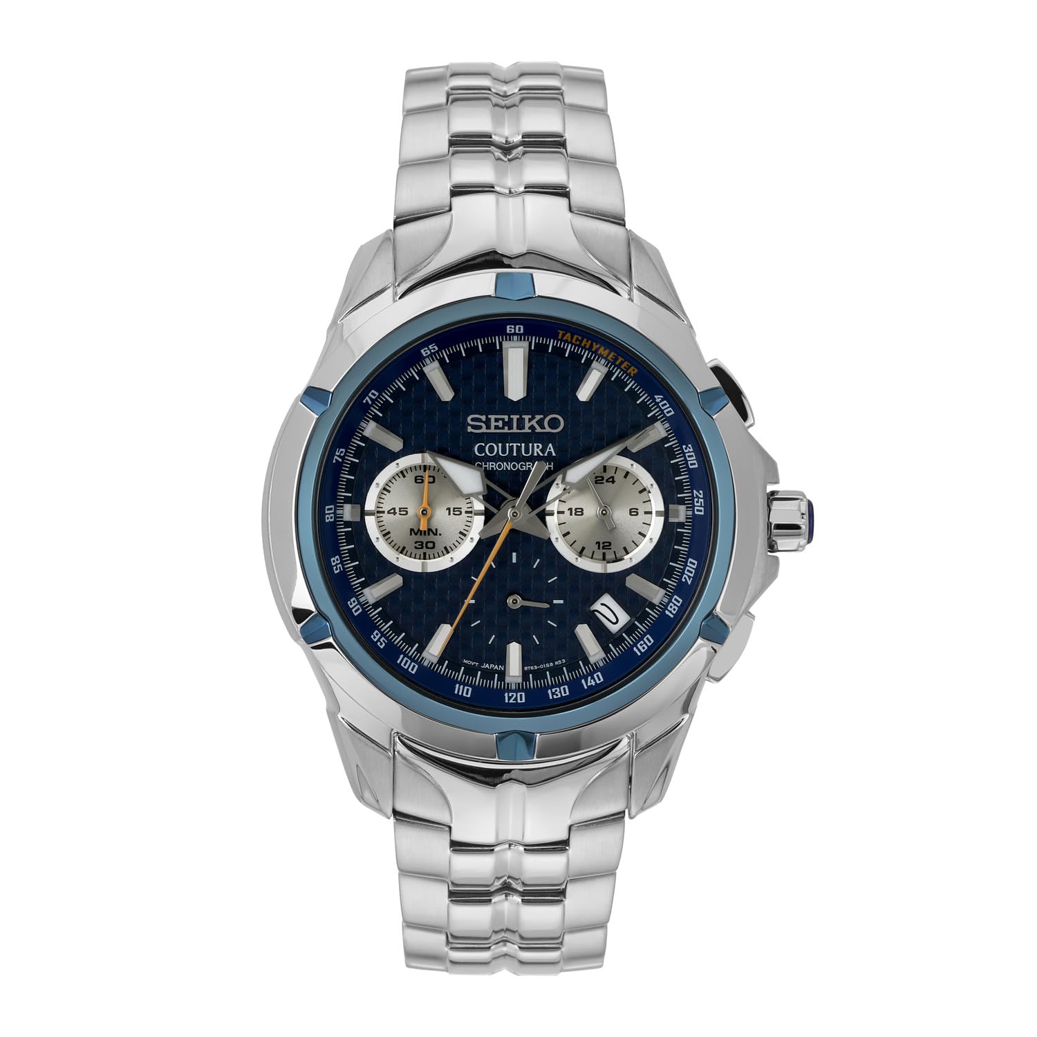 Seiko Stainless Steel Men Coutura Chronograph Watch Ssb431P9, Silver (B0CMH7S4SZ) Amazon Price History, Amazon Price Tracker