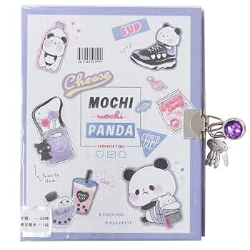 panda プロフ必読　 Amazon | プロフ帳[鍵付き プロフィールブック]もちもちぱんだ