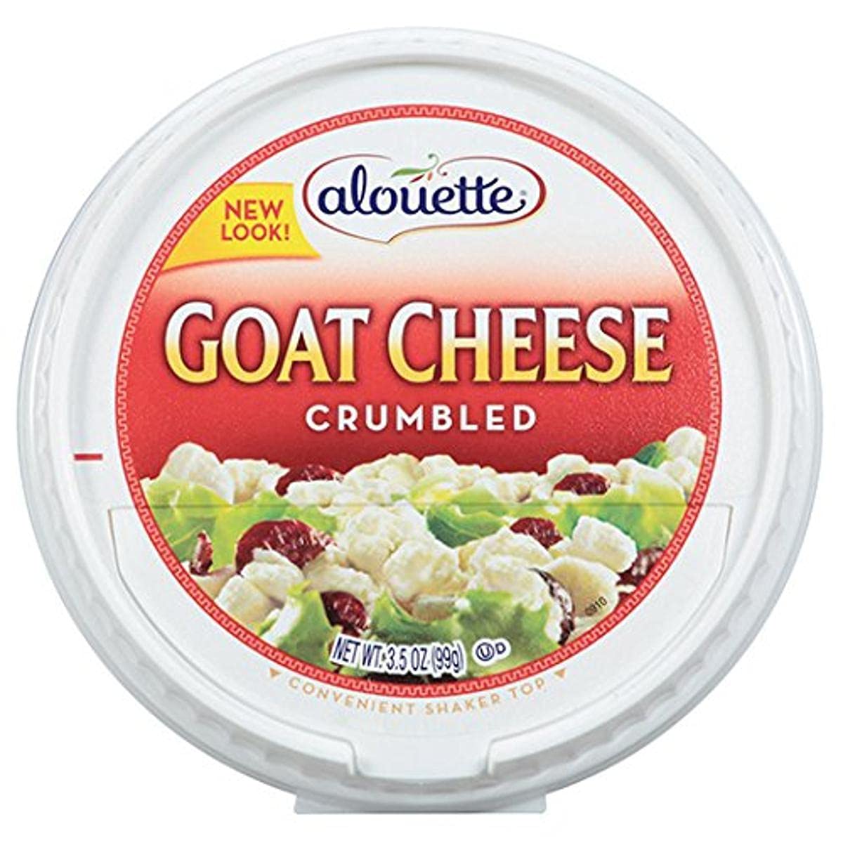 Goat Cheese Crumbled by Alouette – 3.5 Ounce (Pack of 12), Pack of 12