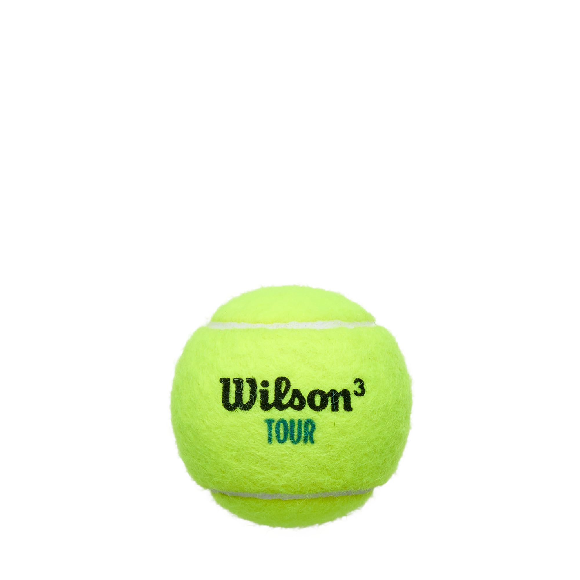Wilson Balles de Tennis Tour Premier, Boîte de 4, pour Tous Les Revêtements, Jaune, WRT119400