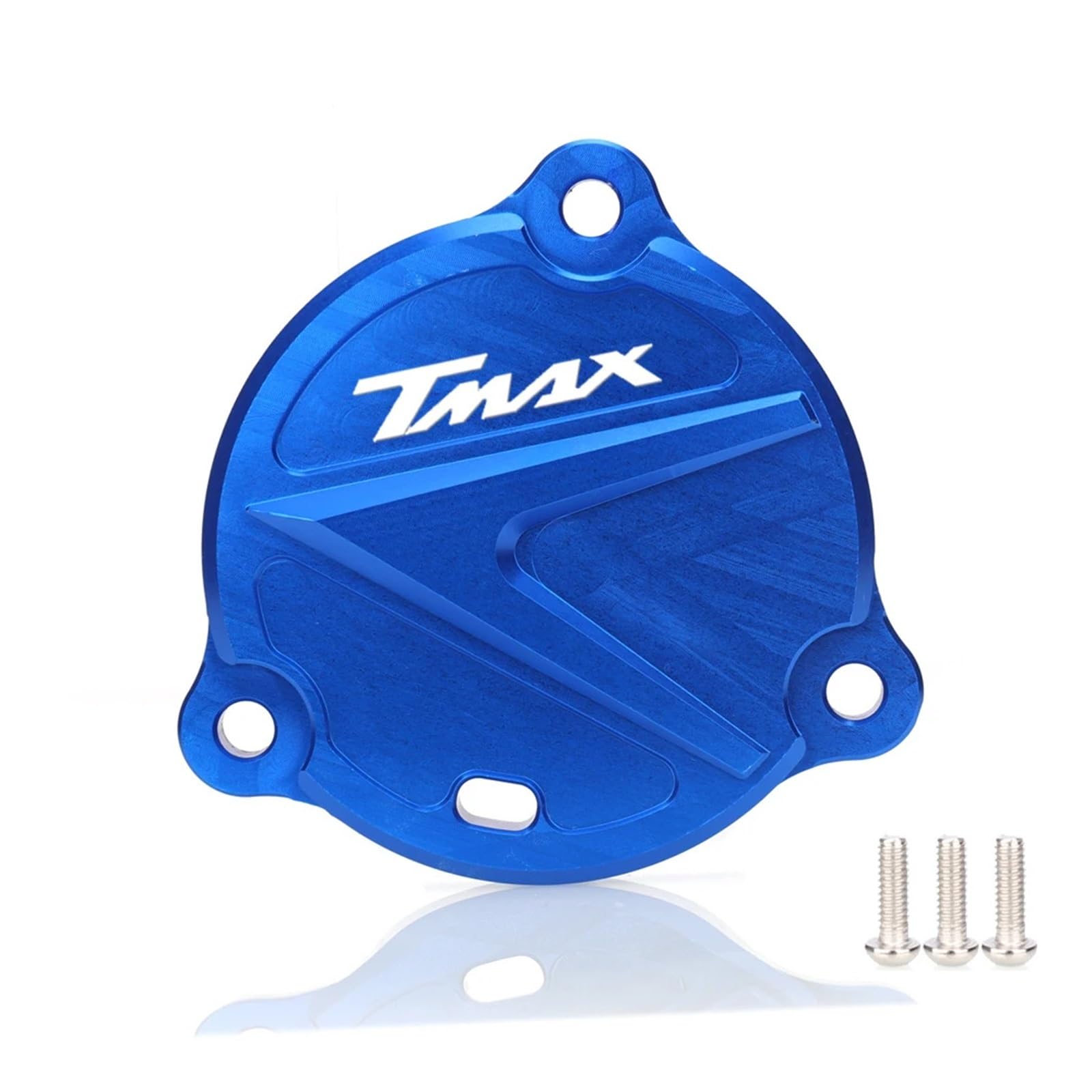 Couvercle Stator Moteur Bleu Pour Yamaha TMAX 530 2010-2020 – Protection Et Décoration – Aluminium – Installation Facile