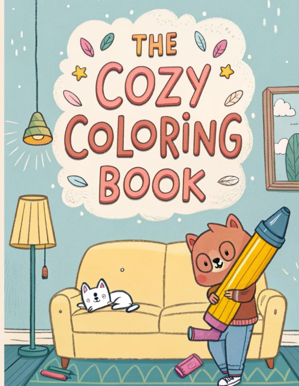 The Cozy Coloring Book: The Ultimate Gift for Relaxation- Stress-Relieving Scenes for Adults & Kids - Designed for Alcohol Markers