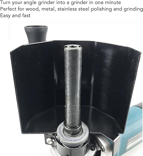 Miniatura 8 de Kit de pulidora de pulido, kit de pulidora eléctrica de mano para metal, acero inoxidable, plástico, madera
