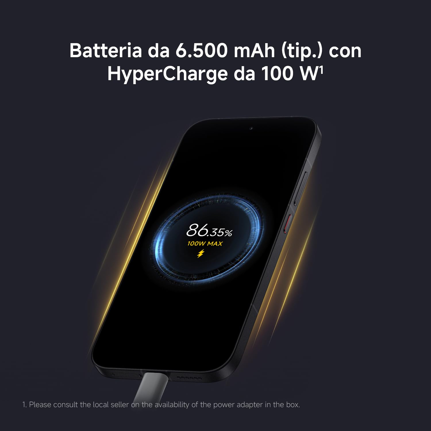 POCO X8 Pro, Smartphone 12+512GB, Dimensity 8500-Ultra, Batteria 6500mAh (typ), Display AMOLED ultra luminoso, Fotocamera 50MP con OIS, Nero, Garanzia 2 anni+1 anno extra, Caricatore non incluso