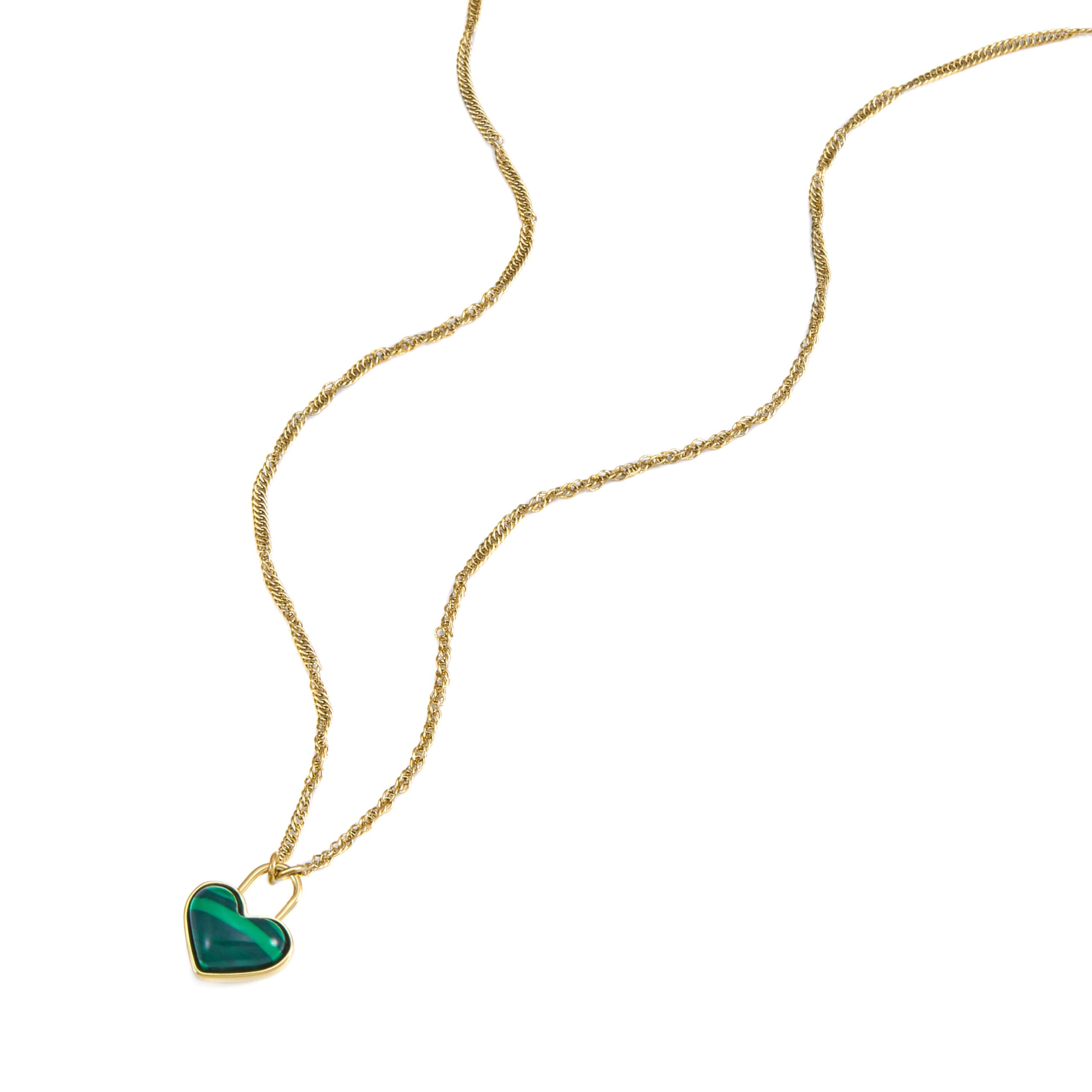 Fossil Locket Necklace for Women