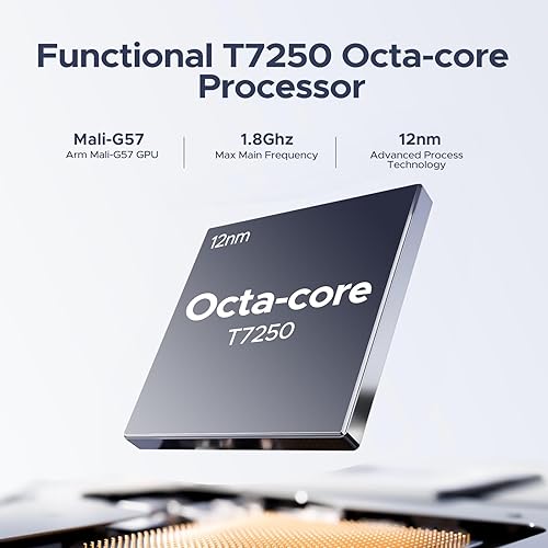 Miniatura 4 de DOOGEE Note 58 Android 16 teléfonos desbloqueados, 32GB+128GB2TB Expandir teléfono celular, pantalla de 6.6 pulgadas HD+90Hz, batería 6250mah,