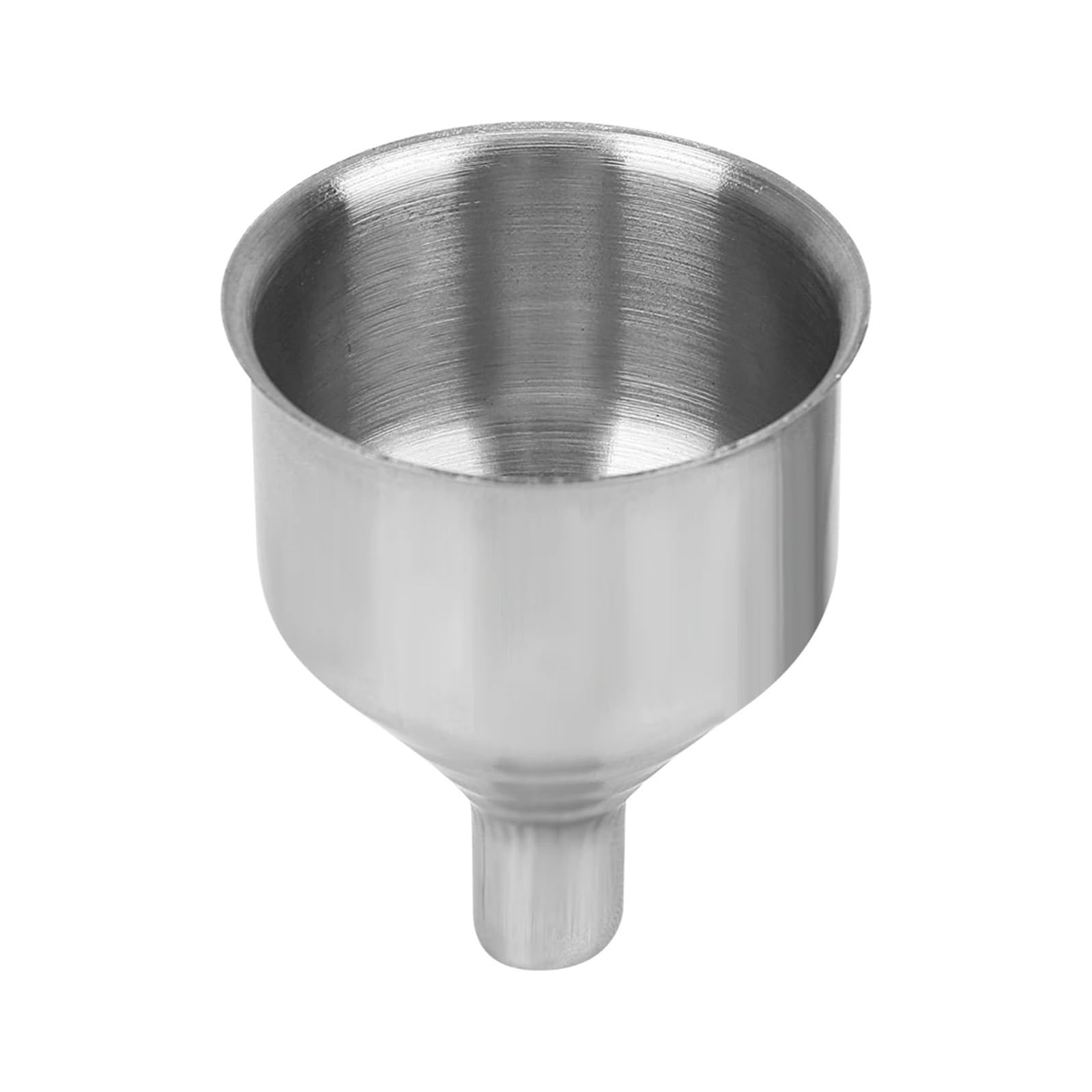 Funnels (hogar y Cocina) Embudos de Boca pequeña for llenar petaca, Botellas de Boca Estrecha, Mini Embudo de Frasco de Vino de Barra de Acero Inoxidable