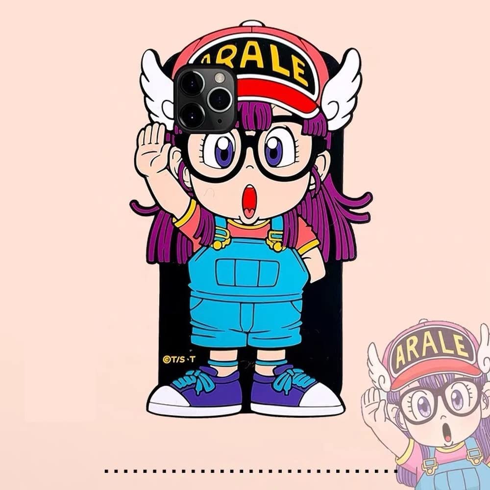 Amazon.co.jp: アラレちゃん 【iphone13 多機種対応 】 スマホケース