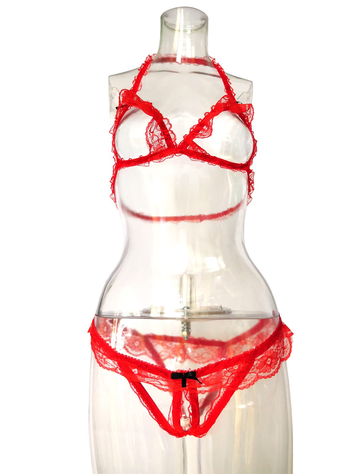 Amazon | chu-U-chu Lingerie Collection セクシーブラ&パンティ