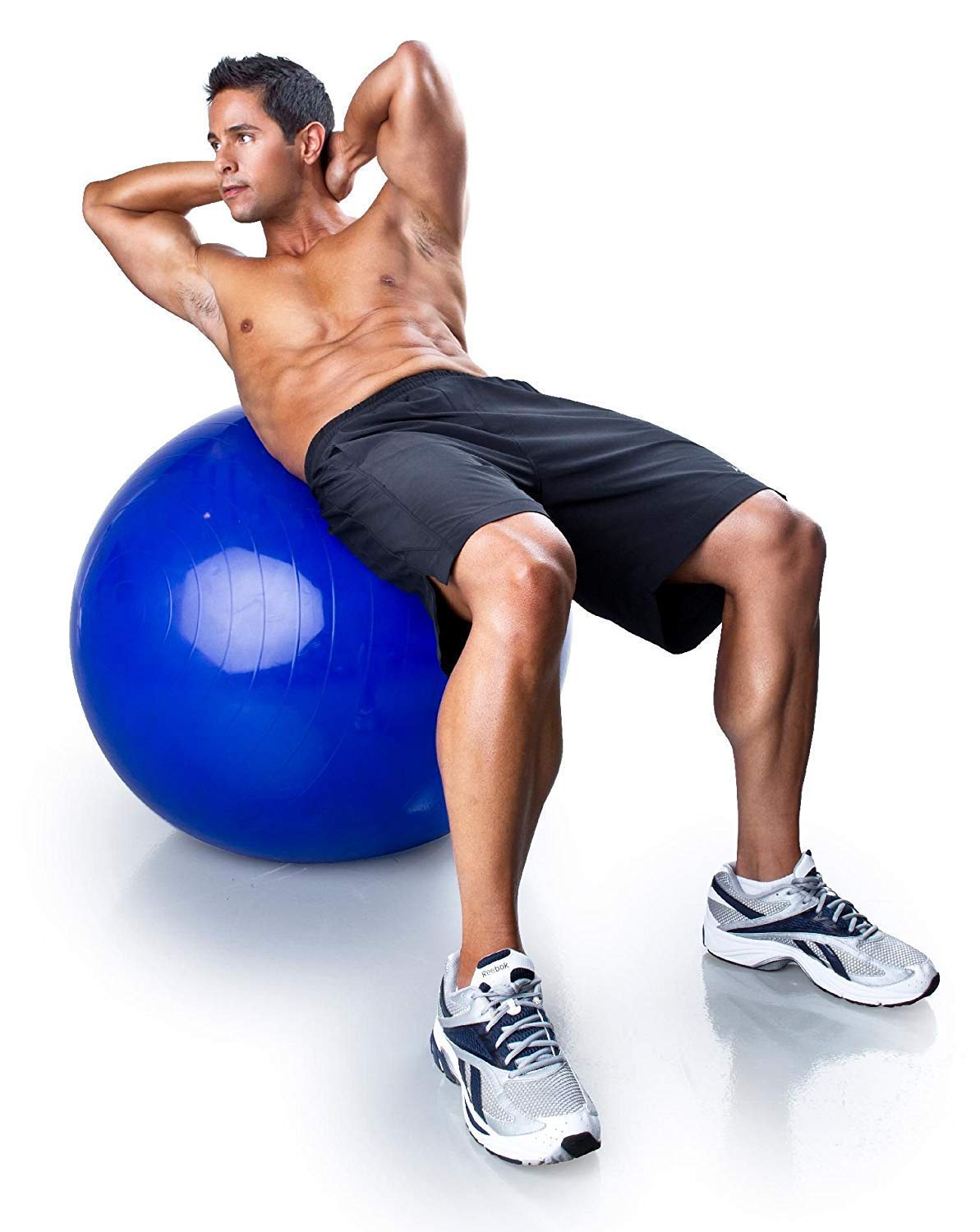 SHREEJIIH Anti-Burst WeightedGym Ball (65 cm to 85 cm) with Foot Pump, Exercise Ball-image-37