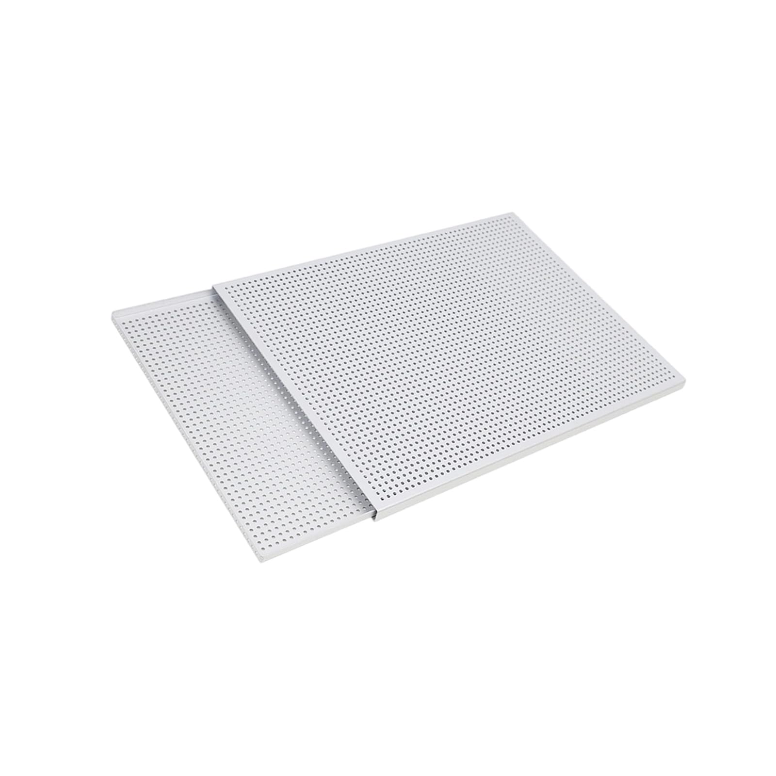 Backblech-Set aus eloxiertem Aluminium, 35 x 25 cm, ofenfest, schnelle Wärmeübertragung für Dessert, Brot, eloxiertes Keksblech, 2er-Set