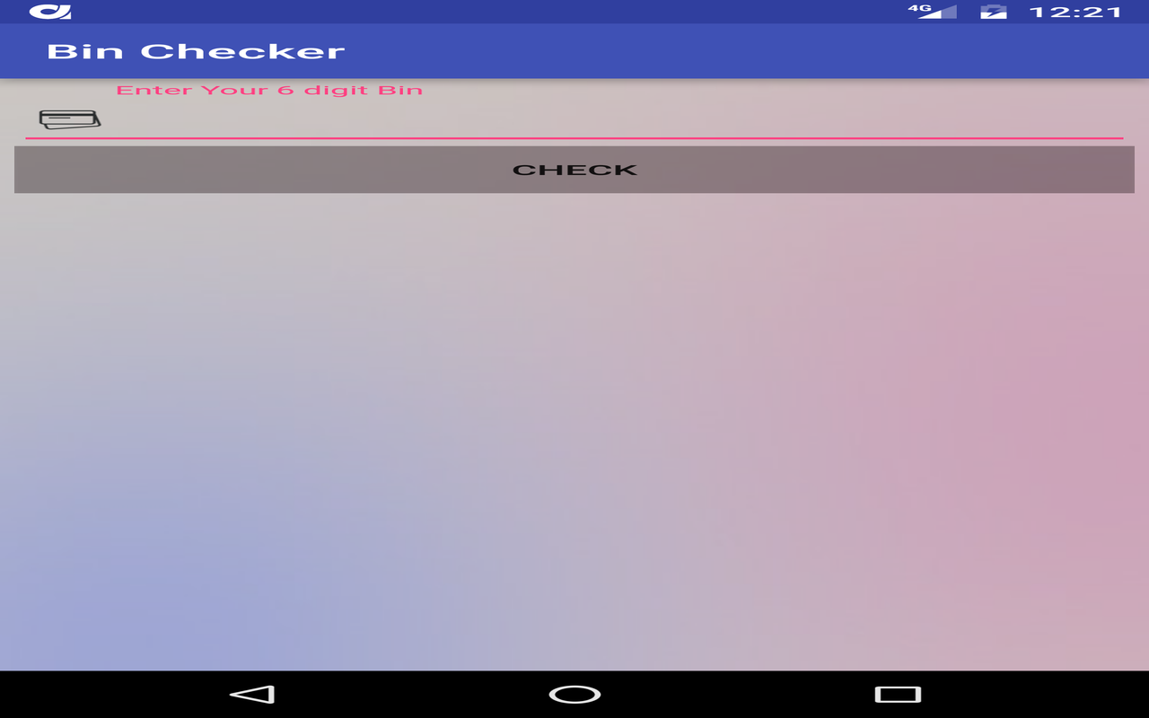 Card Details Finder / Bin Checker App on Amazon Appstore