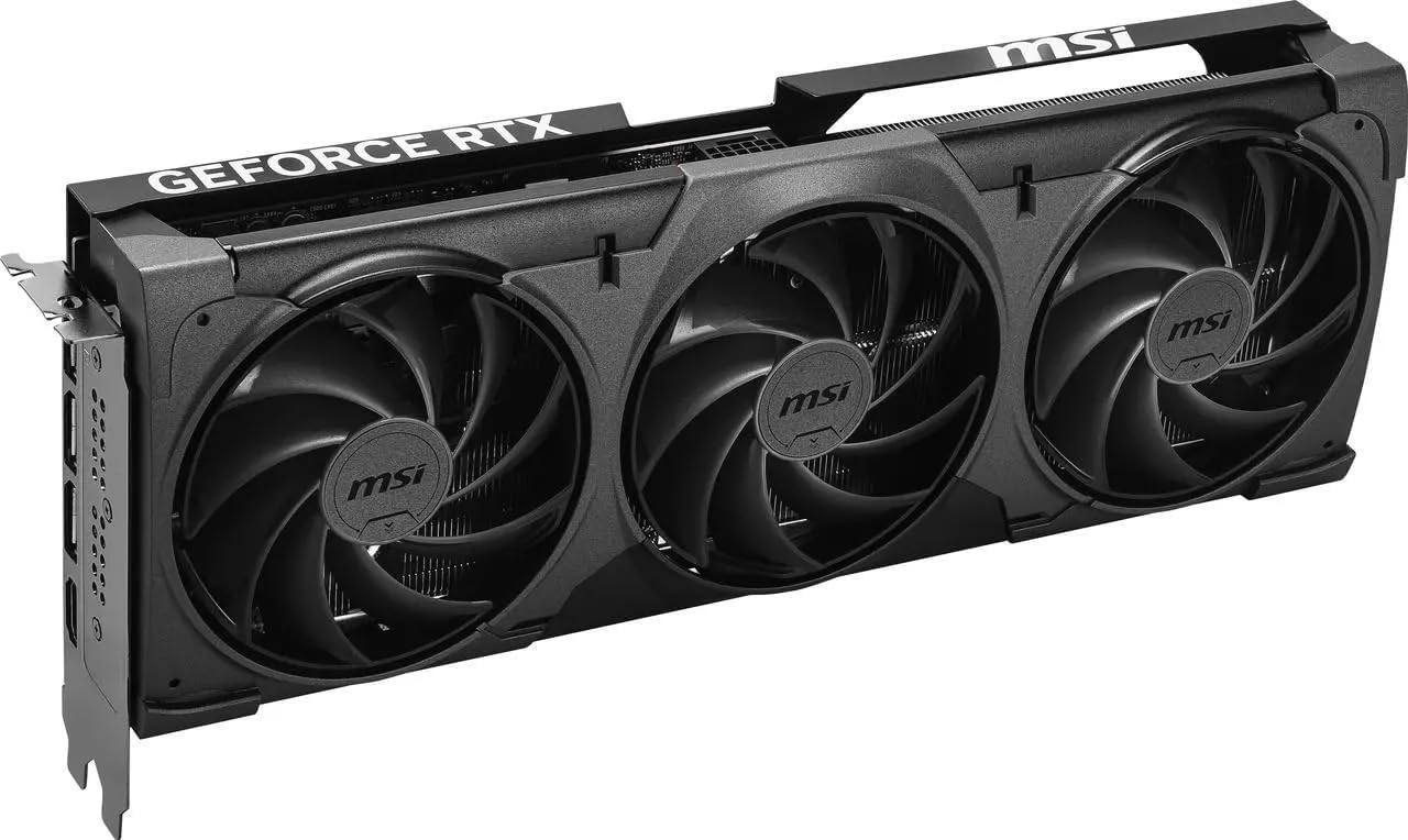 msi Ventus GeForce RTX 5070 Ti 16GB GDDR7 PCI Express 5.0 Graphics Card RTX 5070 TI 16G Ventus 3X OC Black Bundle with Backpack Alienware