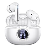 A10 Pro Wireless Earbuds&comma; Bluetooth 5&period;3 Headphones HiFi Stereo 50H Playback LED Digital Display Ear Buds with ENC Noise Canceling Headset&comma; IPX7 Waterproof Earphones for Gym&sol;Running&sol;Work