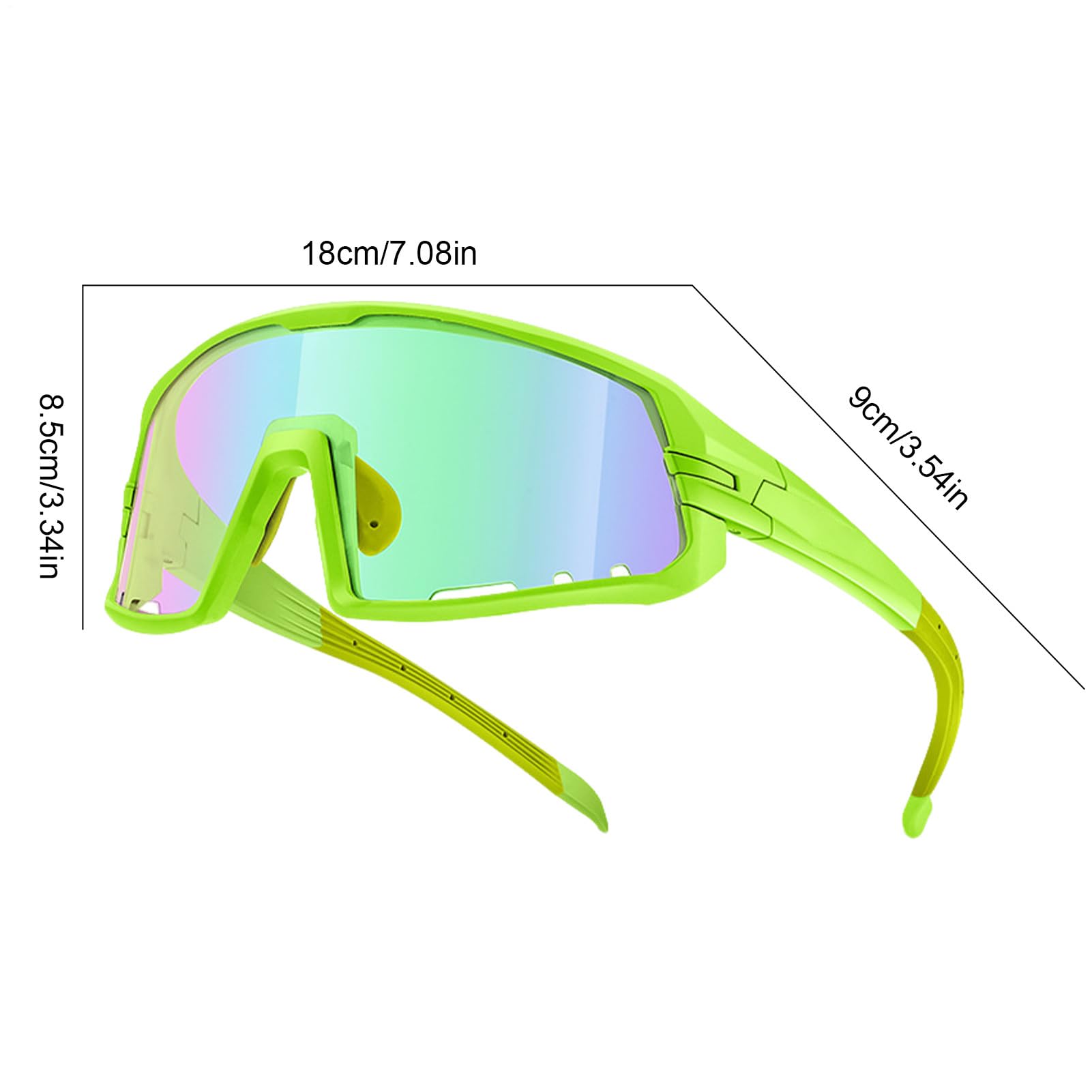 Generisch Gafas de sol deportivas - Gafas de ciclismo | Gafas de sol