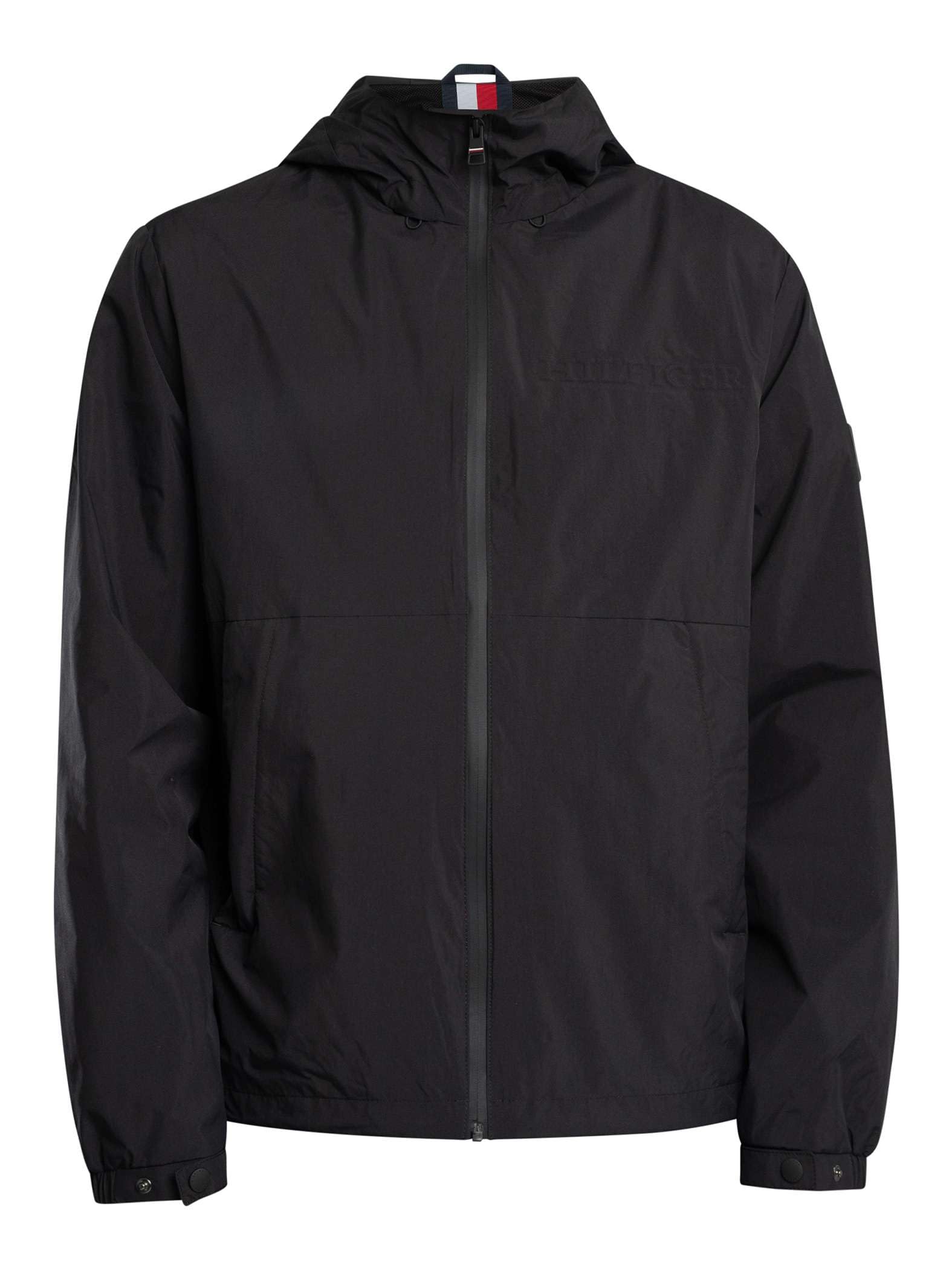 Tommy Hilfiger Męska kurtka z kapturem MW0MW38905 Inne kurtki, czarna, L, czarny (czarny), L