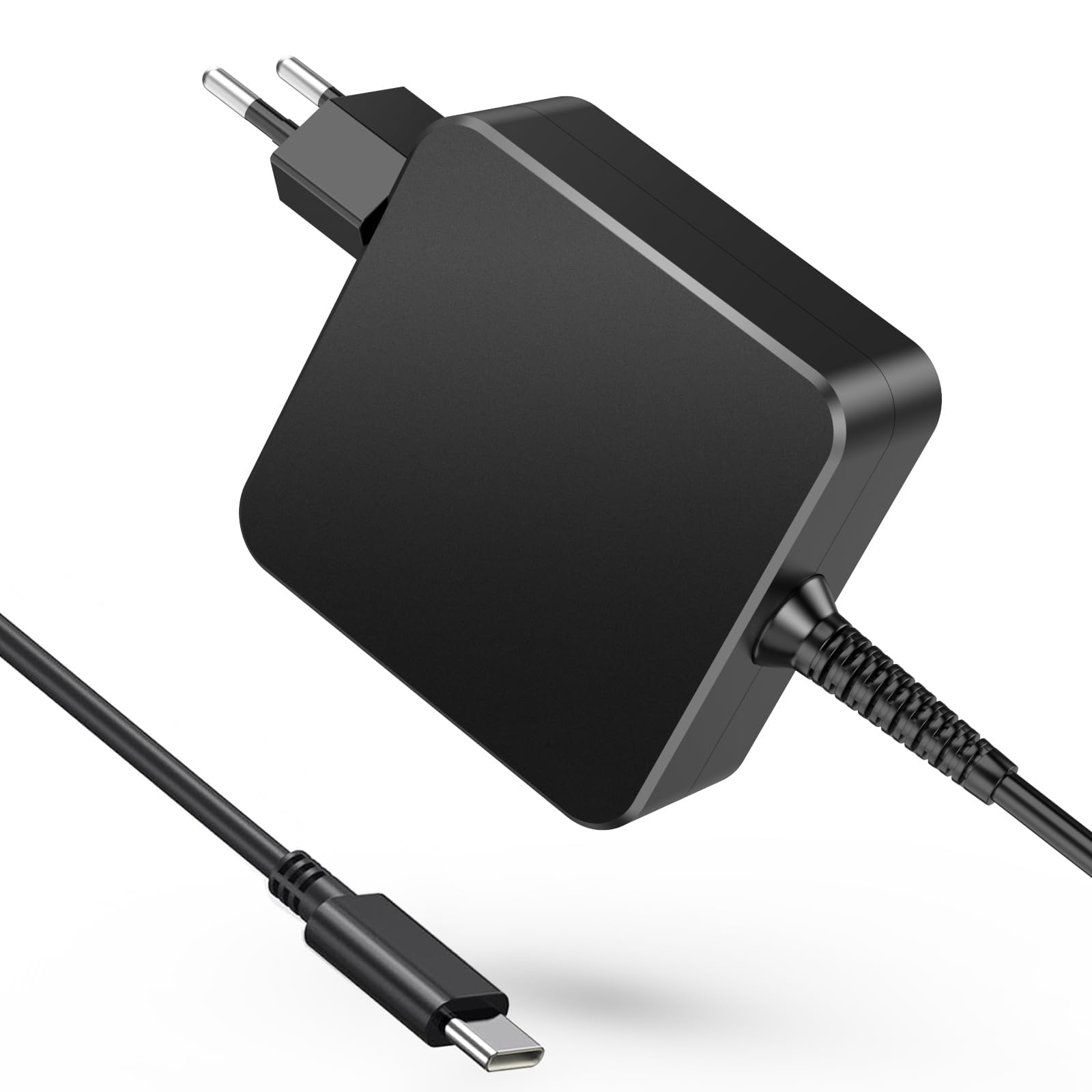 65W USB C Ladegerät Netzteil Laptop Ladekabel für Chromebook Huawei Matebook Lenovo Laptop Ladekabel Thinkpad MacBook Pro/Air,HP Spectre, Chromebook, Xiaomi Air Acer (Auch kompatibel mit 45W)