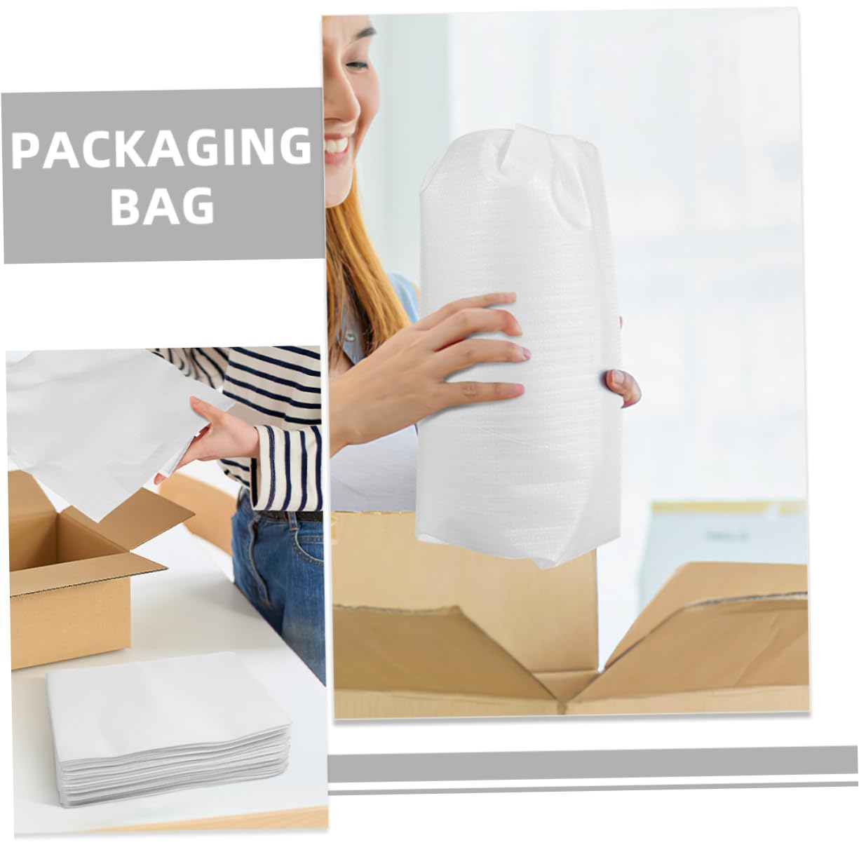 200stücke Schaumstoffbeutel Für Umzug Verpackungsmaterial Schutz Für Gläser Geschirr Tassen Epe-schaum Leicht Und Praktisch
