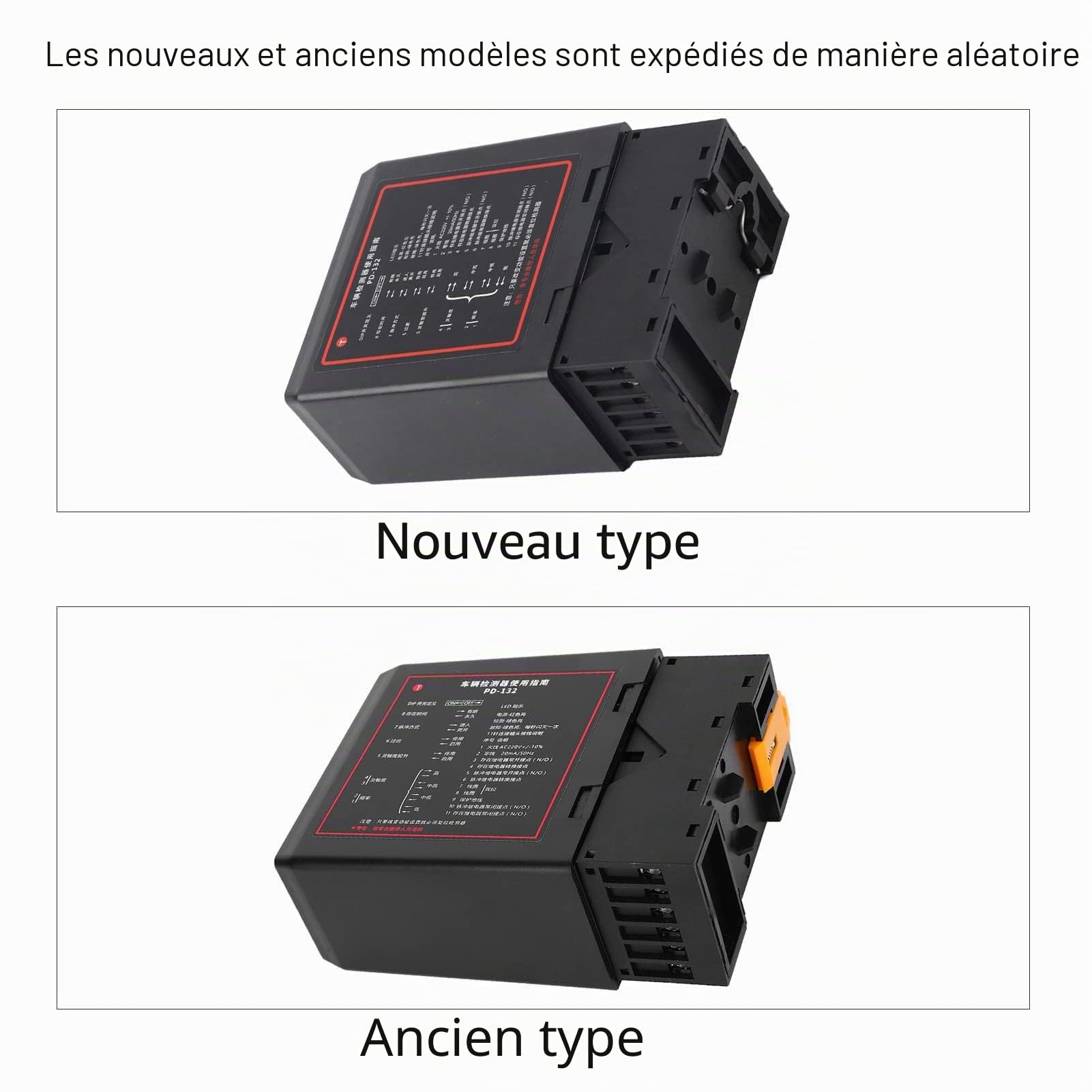 PD132 Détecteur de Boucle Magnétique pour Véhicule, Détecteur Inductif à Canal Unique, 220V, pour Stationnement, Portails et Contrôle d'Accès, Réglage de Sensibilité