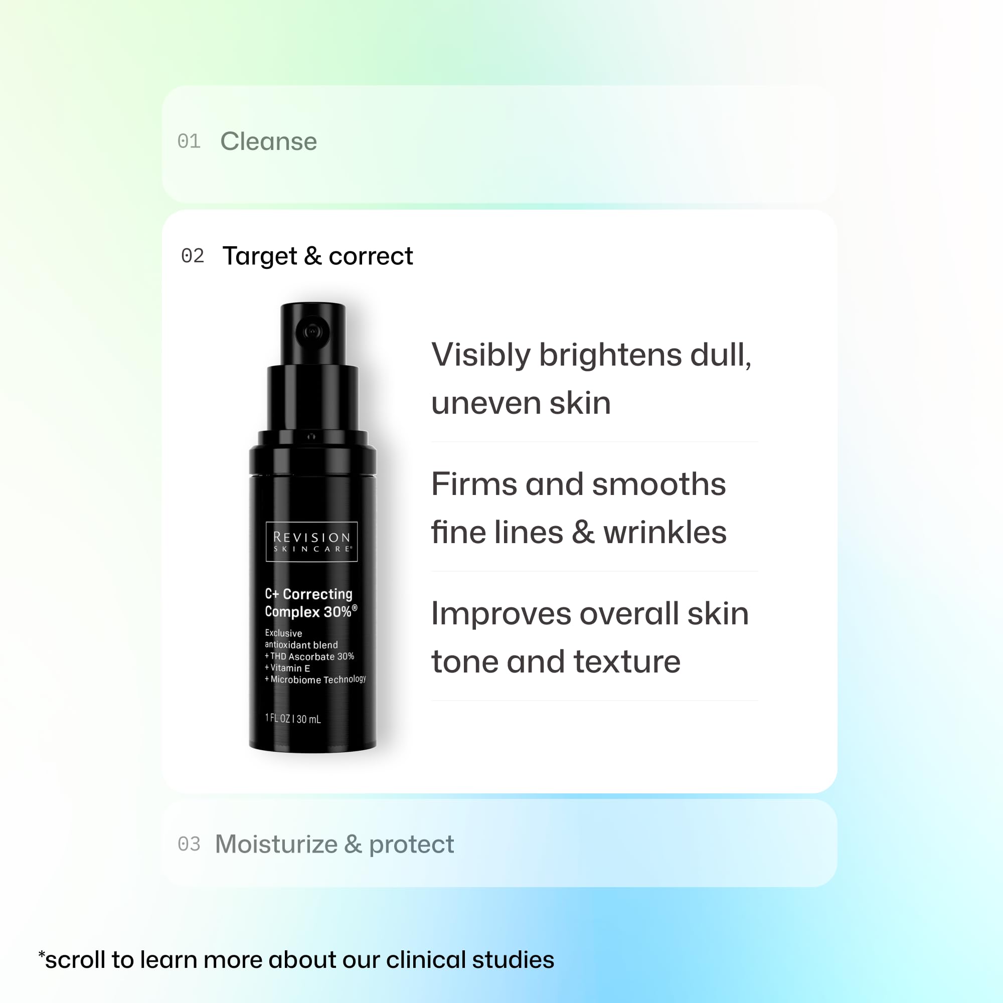 Revision Skincare C+ Correcting Complex 30%® Vitamin C Serum, 1 oz