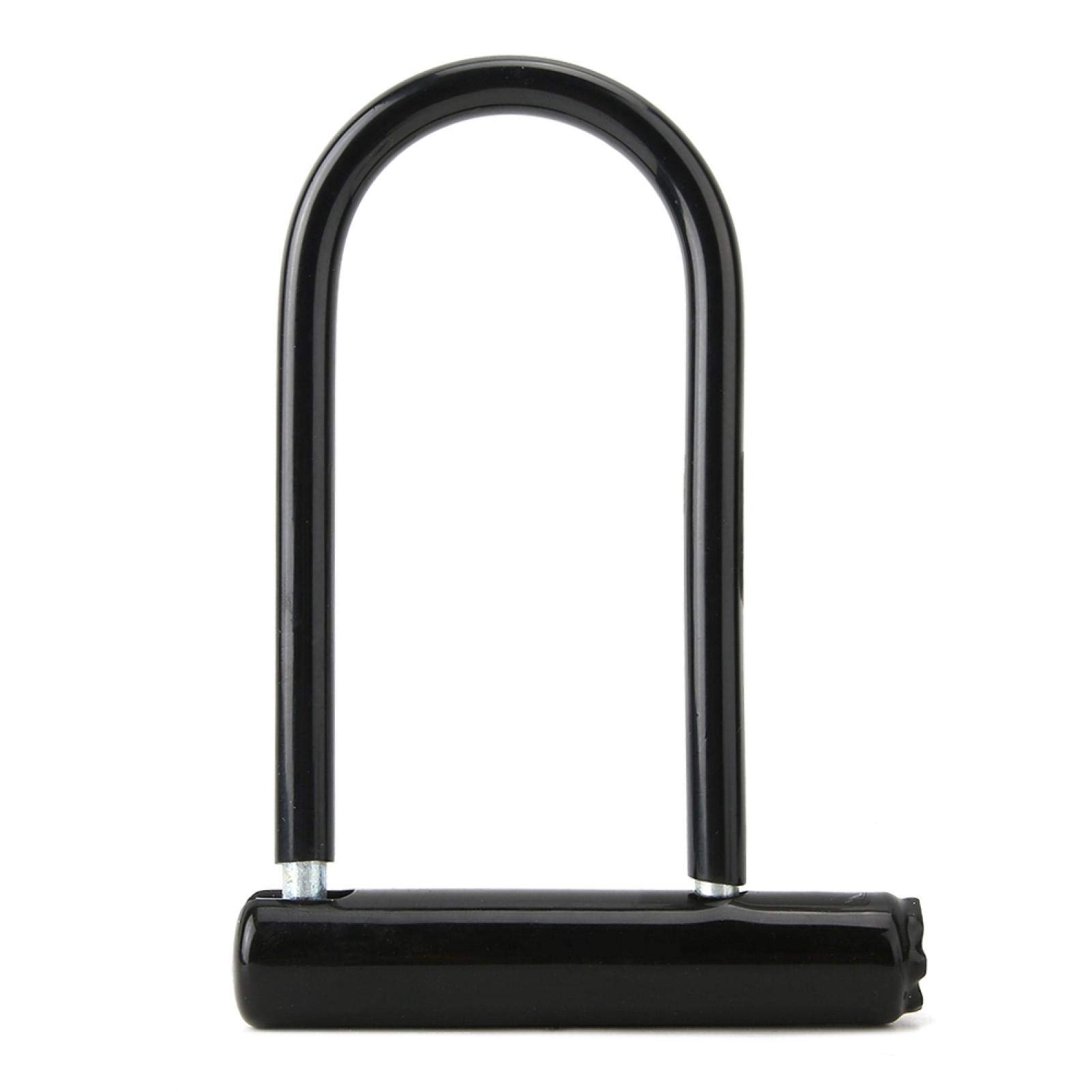 U-Lock, Bike Anti-Theft Lock, Zinc Alloy Material Anti-Theft U-Lock for Scooters Motorcycle