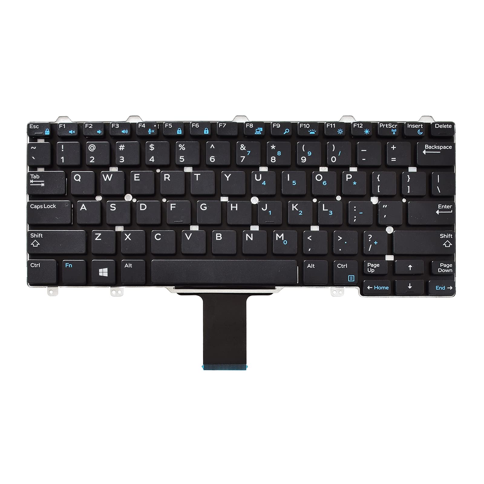 Amazon.com: SUNMALL Replacement Keyboard Compatible with Dell