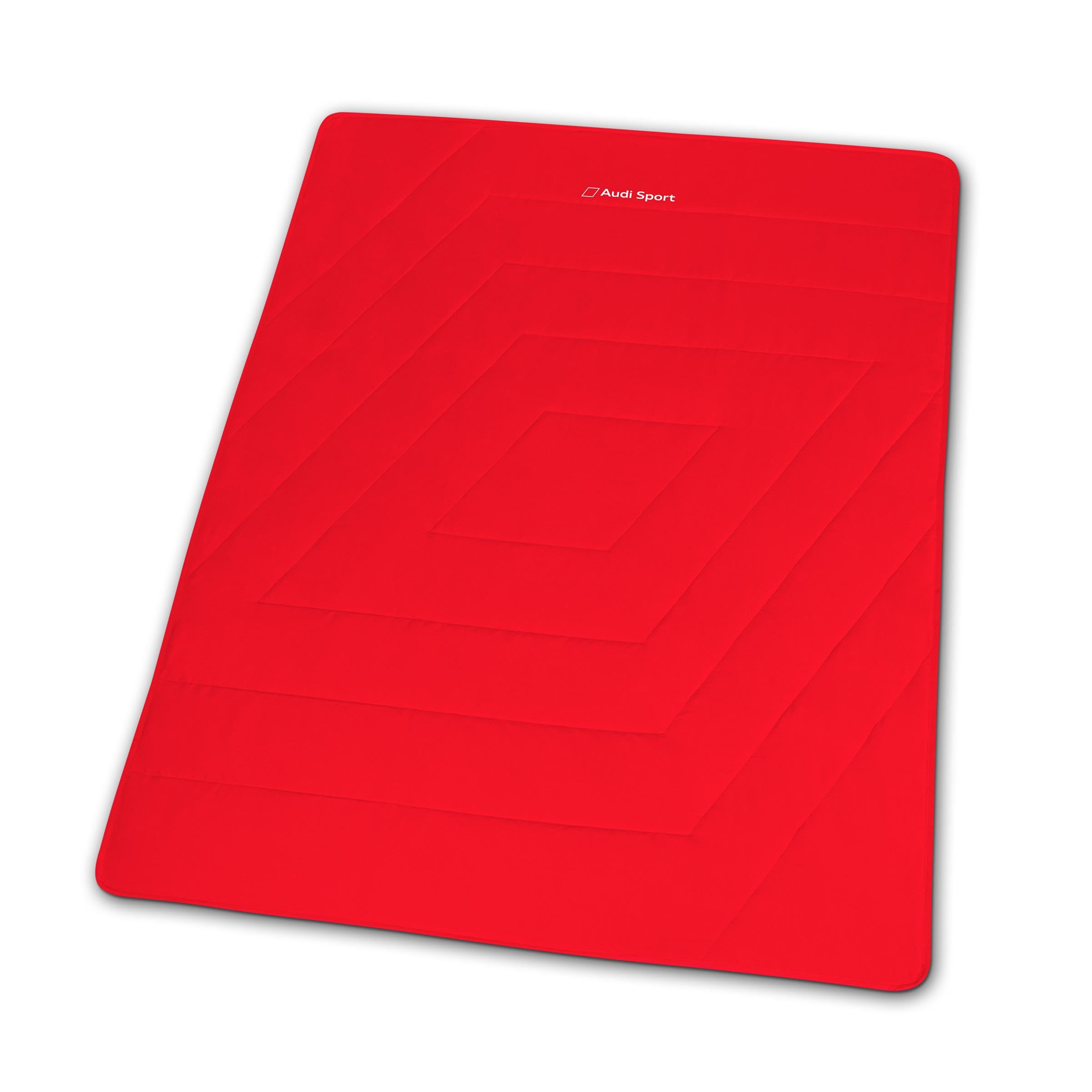 Audi 3292400100 koc piknikowy, outdoorowy, wymiary: 130 x 170 cm, czerwony