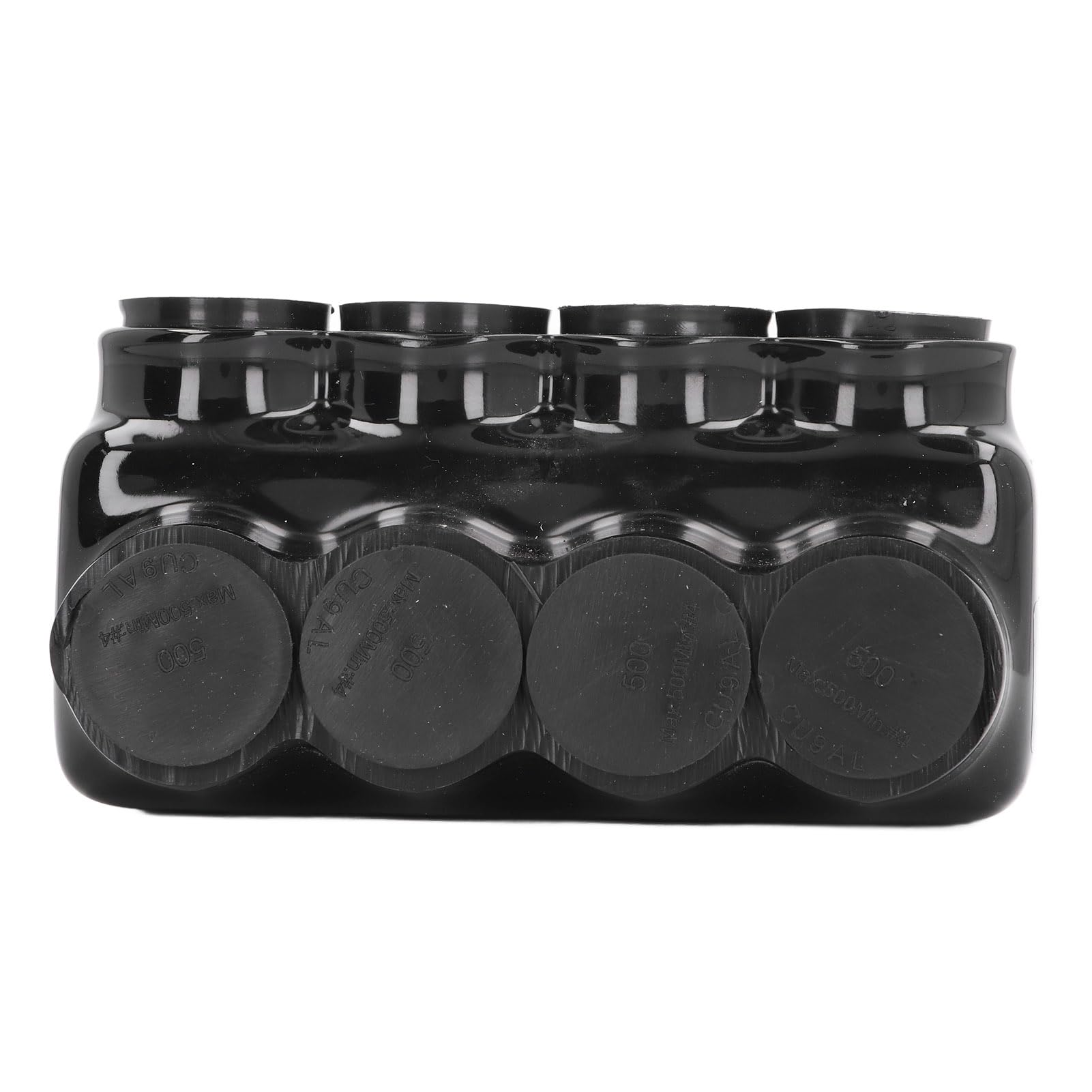 Connecteur isolé à 4 Ports Connecteur D'épissure D'alimentation Multi-câbles à Double Entrée pour Fil de Cuivre en Aluminium Connecteurs de Câble Noirs pour Fil de Cuivre en