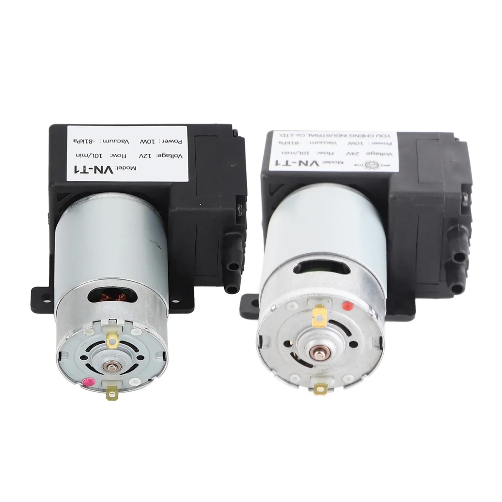 Bomba de vacío micro CC, piezas mecánicas, accesorio industrial de bajo ruido, generador de vacío (12 V)