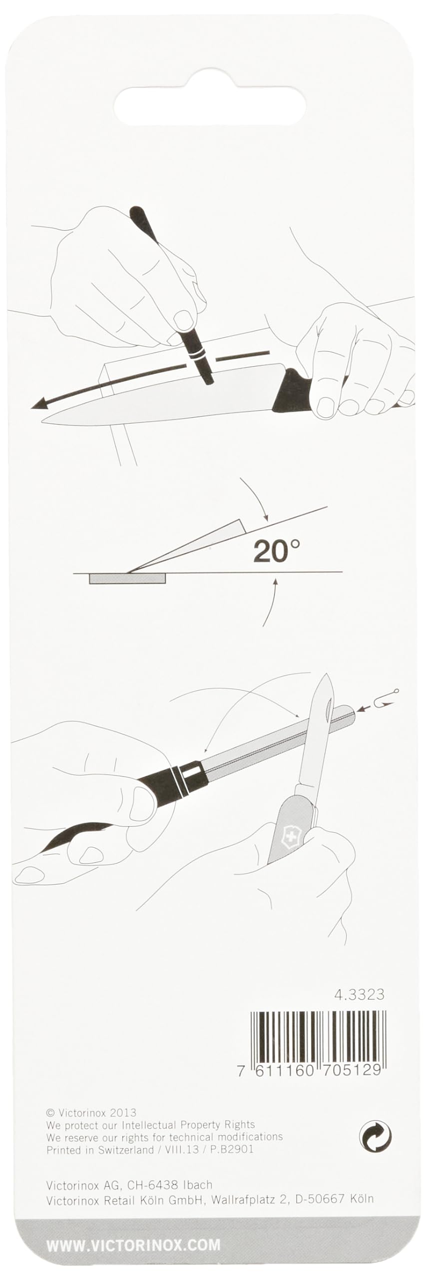 Victorinox Taschenmesser Huntsman (15 Funktionen, Schere, Holzsäge, Schraubendreher) rot & Dual-Messerschärfer, Tragbar, Schleifstein für Grobschliff, Keramikplättchen für Feinschliff