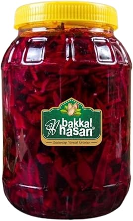 Bakkal Hasan Ev Yap m  Mor K rm z  Lahana Tur usu 1 LT