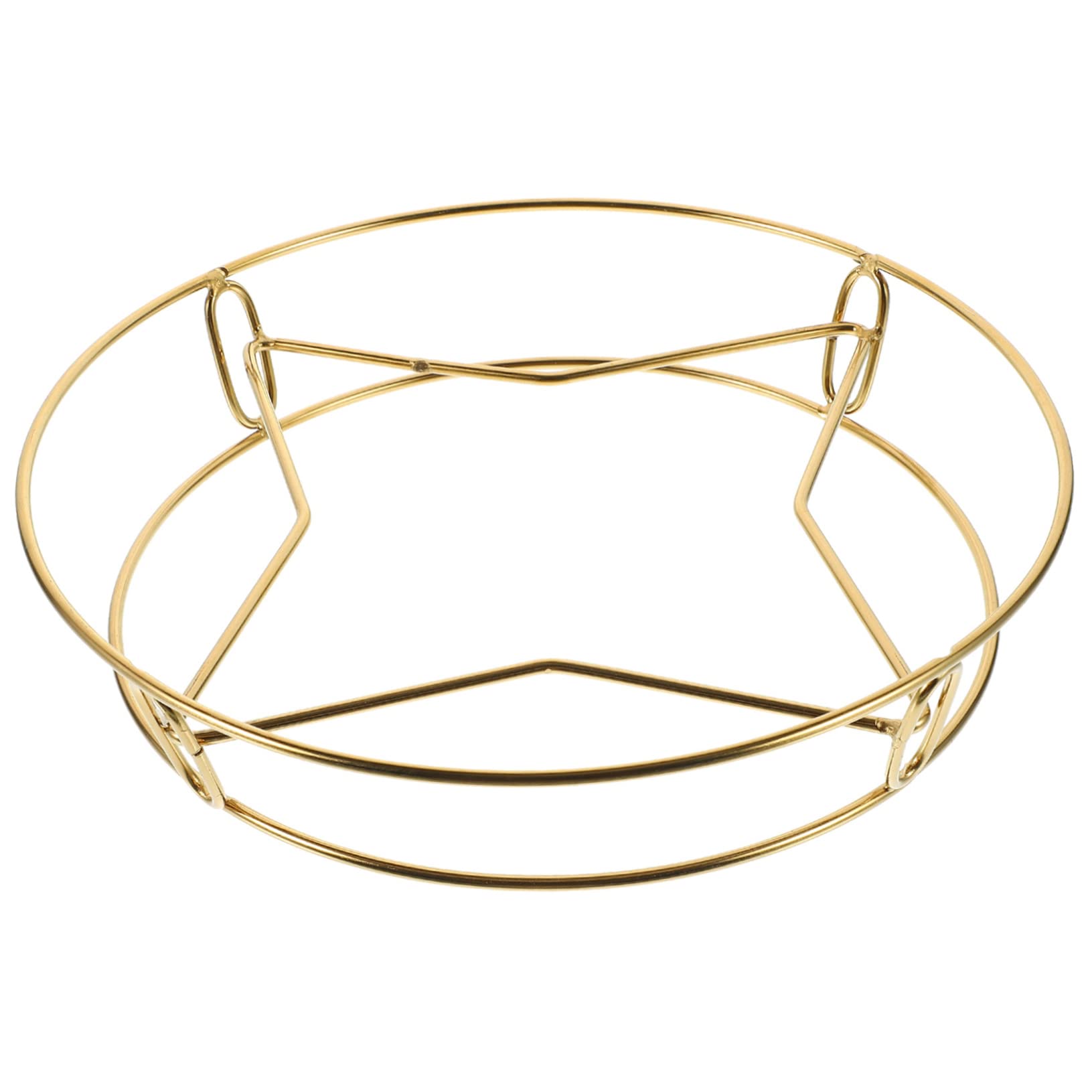 Ciieeo Multi Function Wok Holder Elevated Pan Rack for Tabletop Use Kitchen Gadget for Air Fryers Stockpots Optimized Ventilation for Quick Cooling and Easy Storage