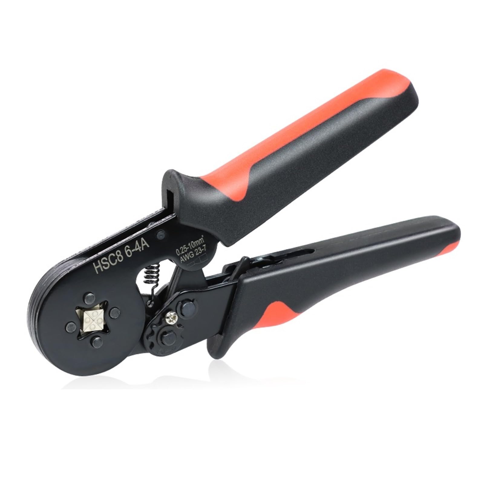 Cvjdfhre Hsc8 64Ahh Crimper， Crimping Tool Ferrule Sleeves Terminal Tools Mini Electrical Pliers Hsc8 6-4/6-6 Wire Connection Repair Clamp