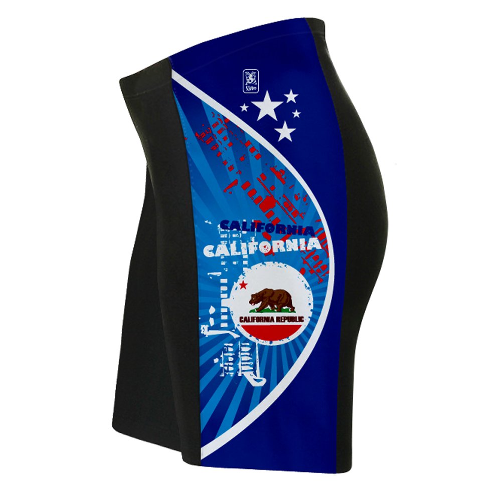 ScudoPro California Cycling Shorts for Men - Size XL Black