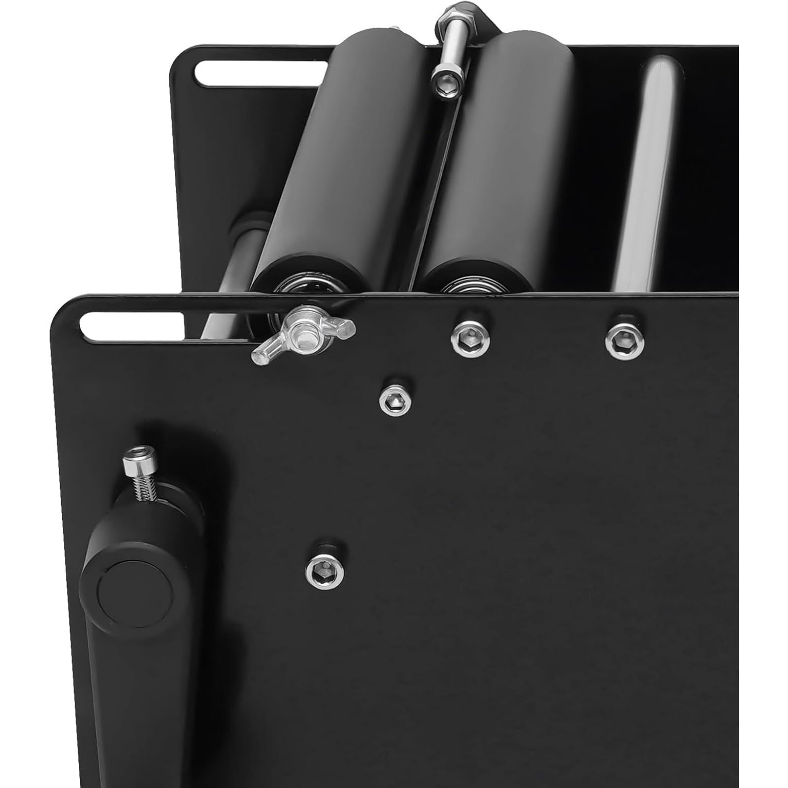 Máquina etiquetadora de botellas, etiquetadora redonda manual para botellas, diámetro del núcleo 76 mm, ancho 10-110 mm, longitud 10-300 mm, ideal para etiquetado preciso