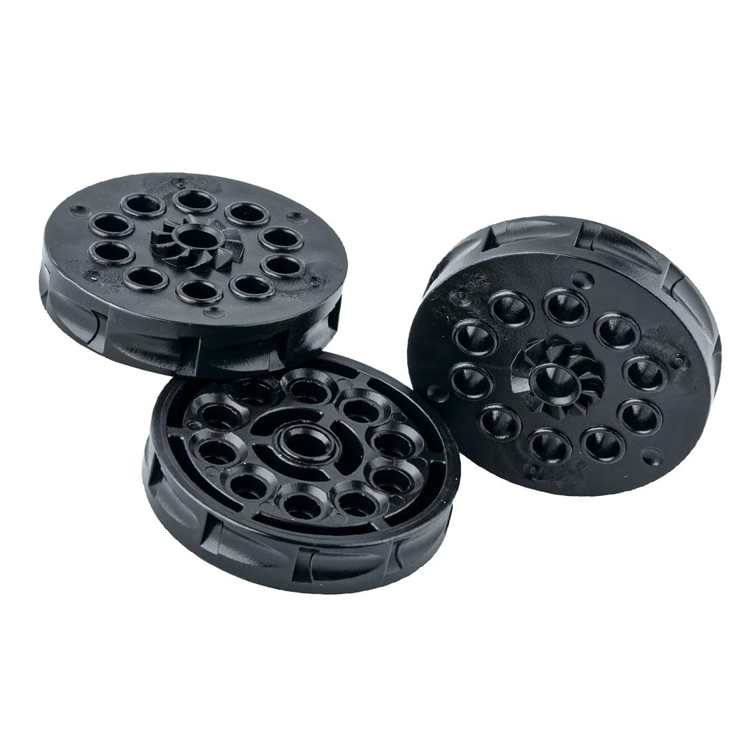 Colt Python Revolver Spare Rotary Plastic Magazine 3 Pack 4.5mm