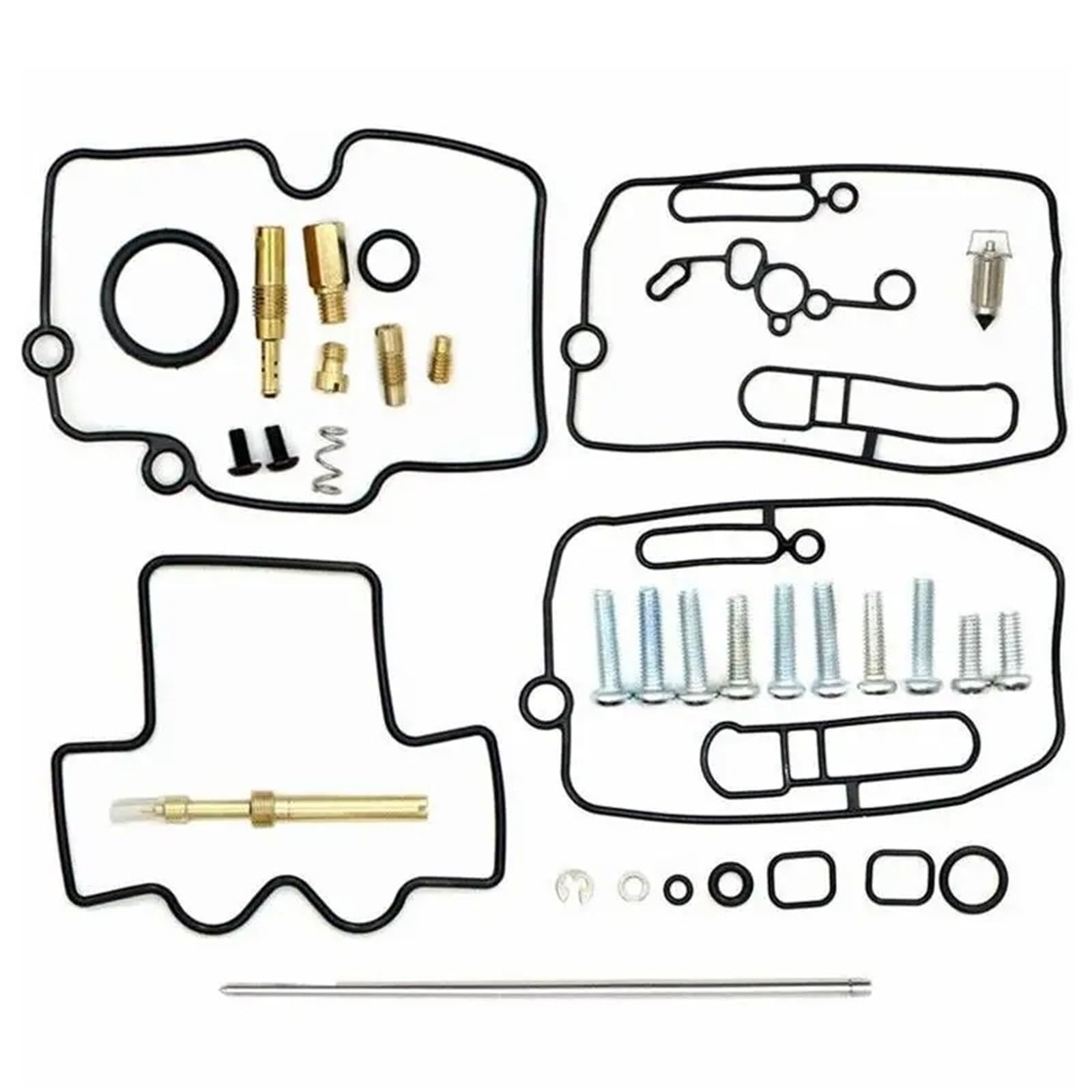 4 Juegos Juntas para Carburador para YZ250F para YZ450F 2003-2009 | Kit de reparación y reconstrucción
