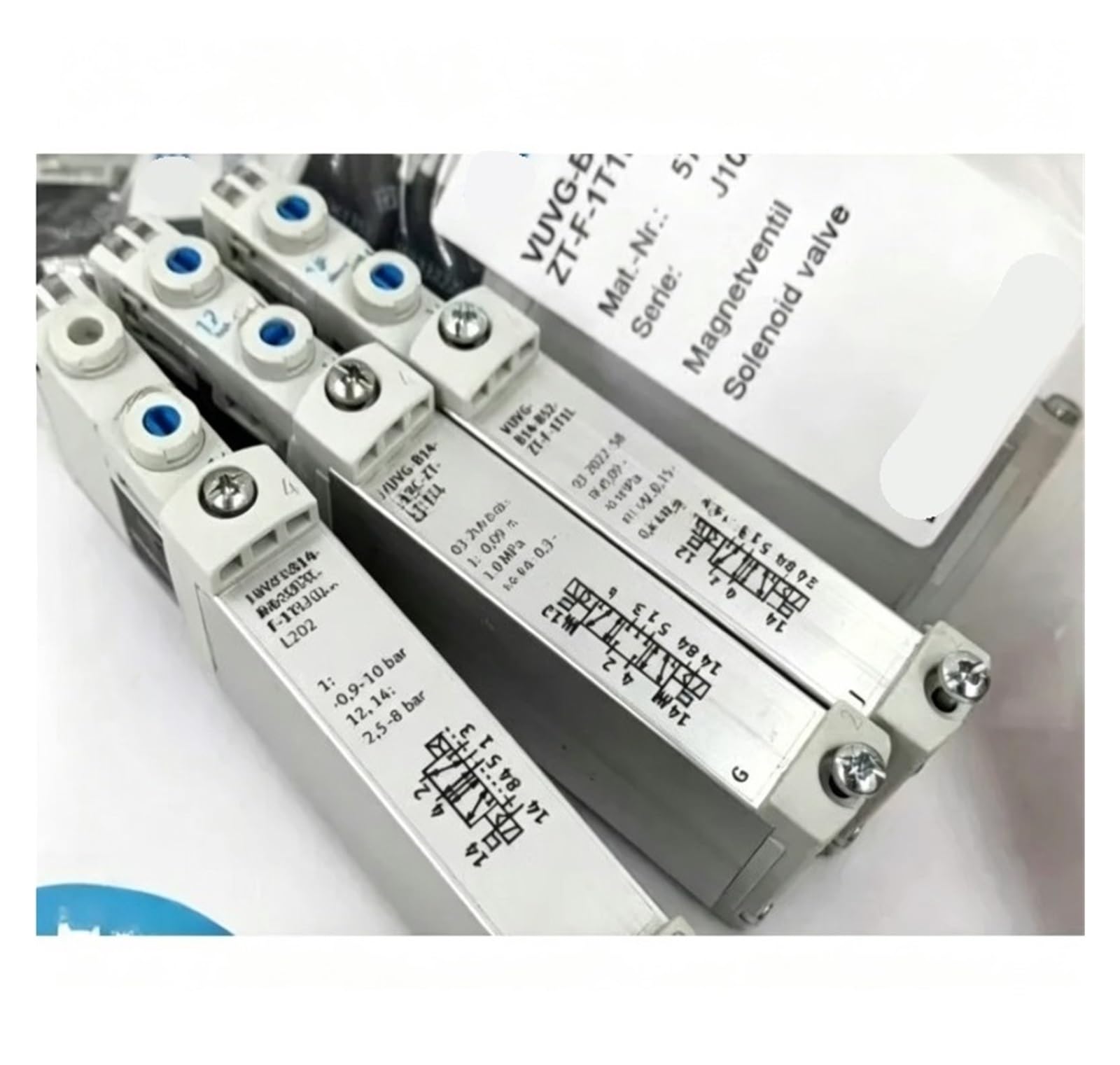 CJKXPZMH 1pcs Solenoid Valve VUVG-B14-P53C-ZT-F-1T1L 573485 VUVG-B14-T32C-AZT-F-1T1L 573476 VUVG-B14-T32C-MZT-F-1T1L 573479(573485)