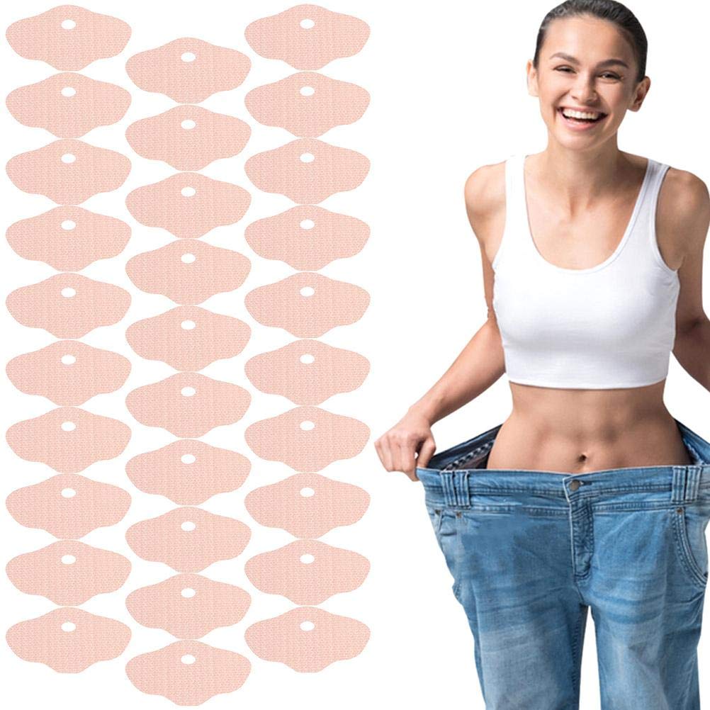Prevessel 30 Piece Slim Patch, Belly Fat Burner, Tummy Slimming Patch, Quick Slimming Patch for Beer Belly, Natural Ingredients Weight Loss Stickers Burning Fat Patches