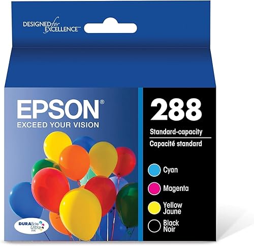 Epson T288520 DURABrite Ultra Color Combo Pack - Cartucho de tinta de capacidad estándar