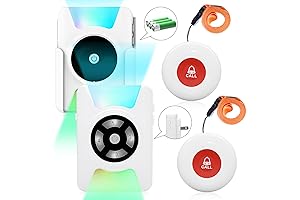 HuWoo Wireless Emergency Call Button System for Enhanced Caregiving