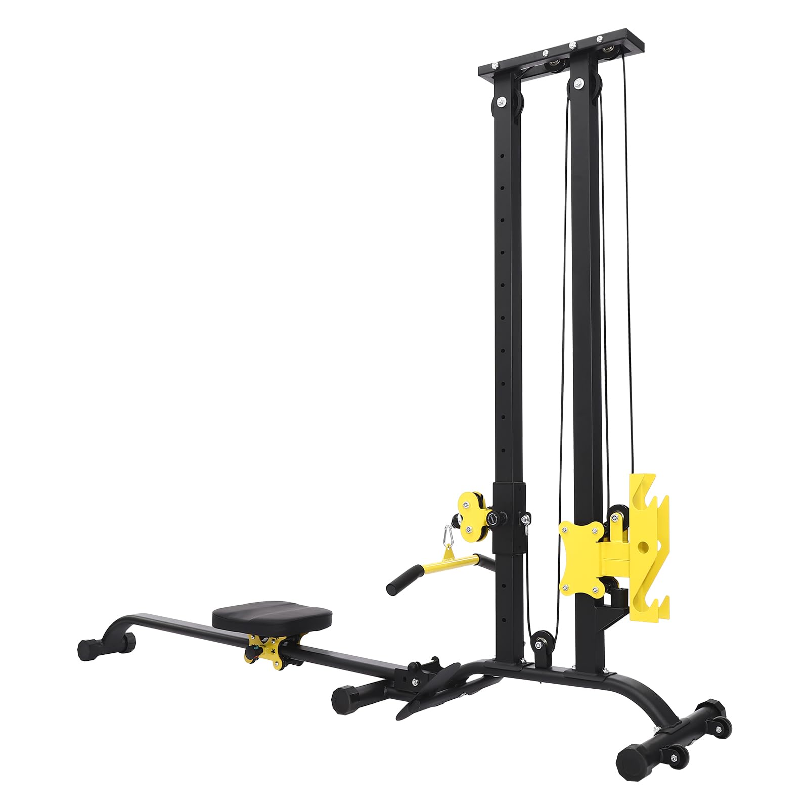 Gagalayong Multifunctional Strength Training for Home Gym, Heavy Duty Strength Training Equipment, Adjustable Height, Folding Design Power Rack for Multi-Function Strength Training Fitness Equipment